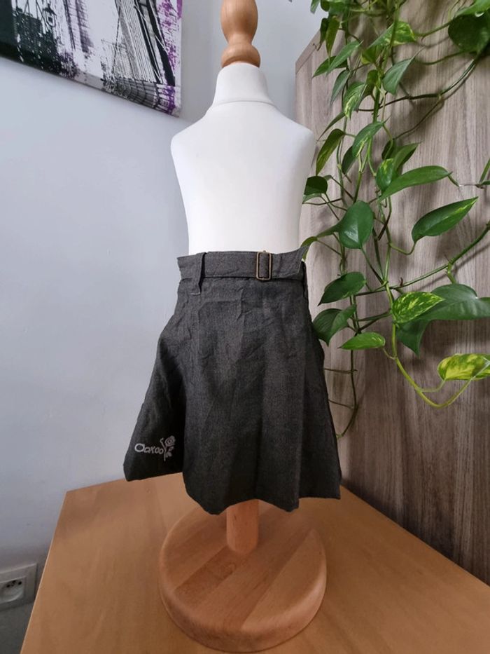 Jupe trapèze Ooxoo tissu chevron 6 ans - photo numéro 3