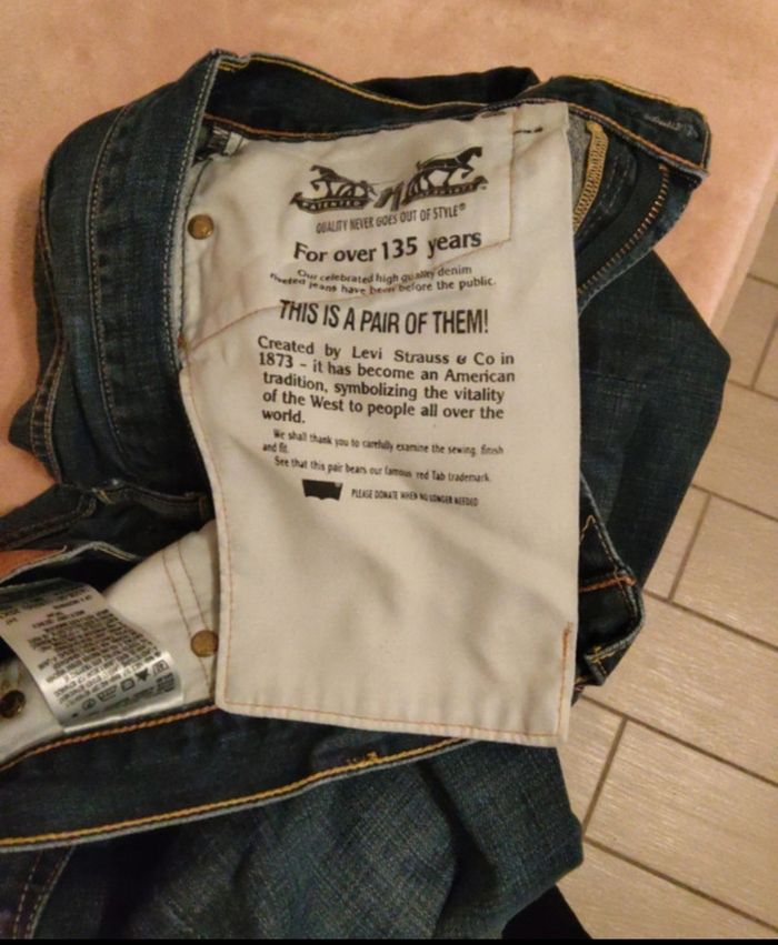 👖 Jean – Jean Levi’s 508 | Taille 40 | Comme neuf - photo numéro 4