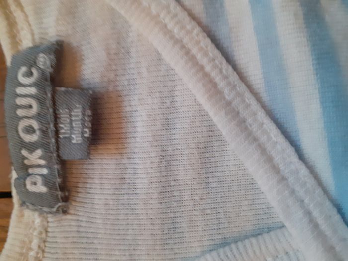 Lot 5 bodies - Petit Bateau, Kitchoun, Pik Ouic - photo numéro 3