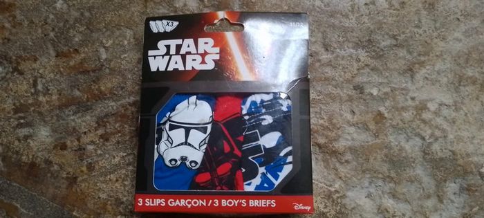 6 Slips Star Wars 11/12 ans - photo numéro 3