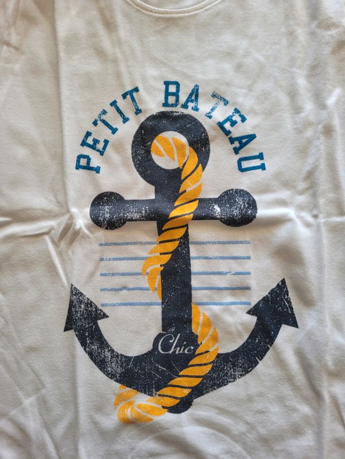 Tee-shirt petit bateau 10 ans - photo numéro 2