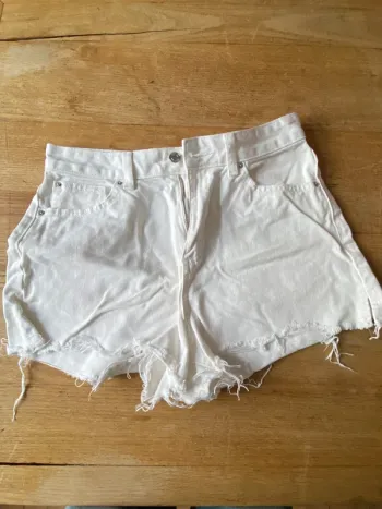 Short jean blanc Primark