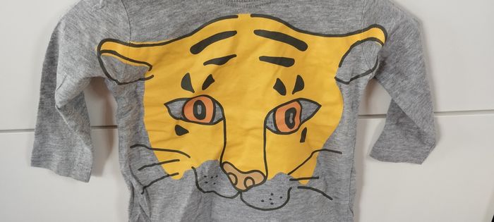 T-shirt ML garçon 6 mois - photo numéro 3