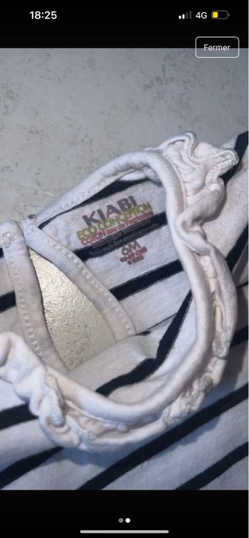 T-shirt marin  bébé