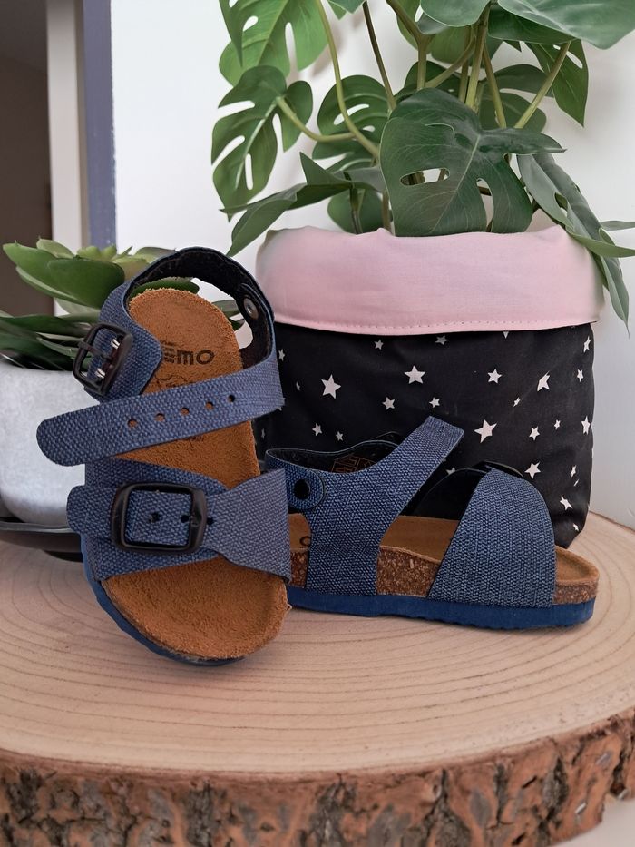 Sandale bleu