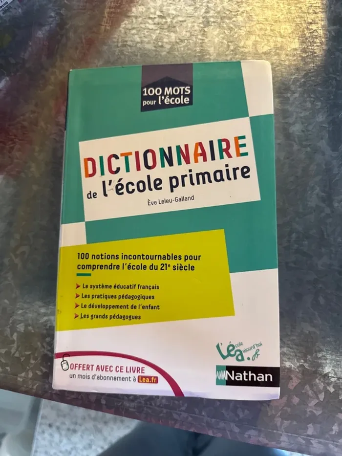 Dictionnaire de l’école primaire