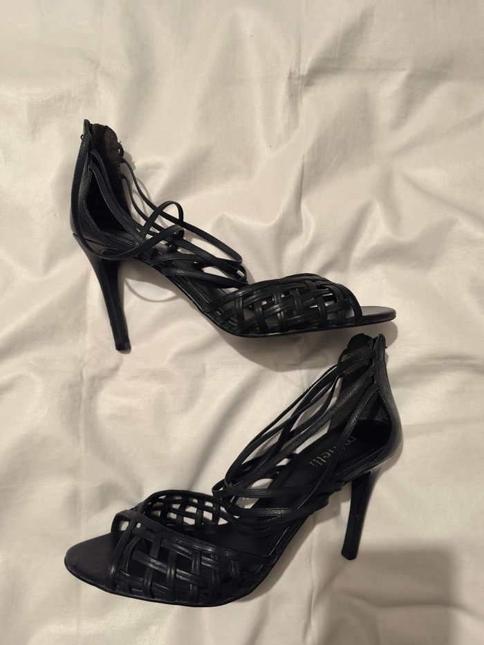 Escarpin talon haut noir Minelli T 39 - photo numéro 7