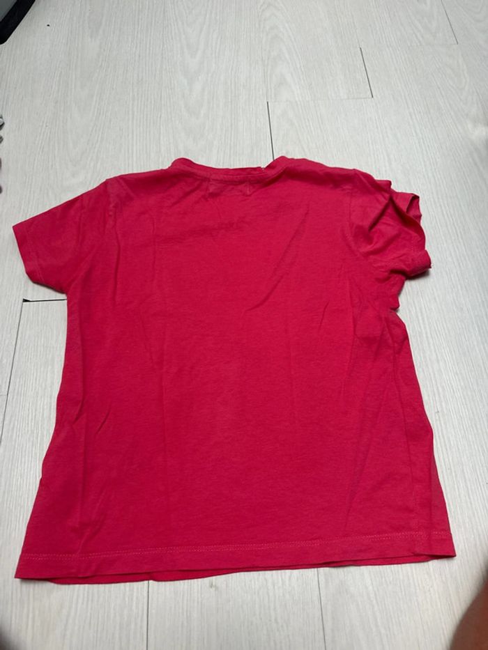 T-shirt rose, fuchsia, Little, Marcel, 10 ans, neuf - photo numéro 4