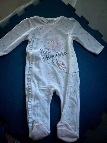 Pyjama Gémo mini princesse 6M