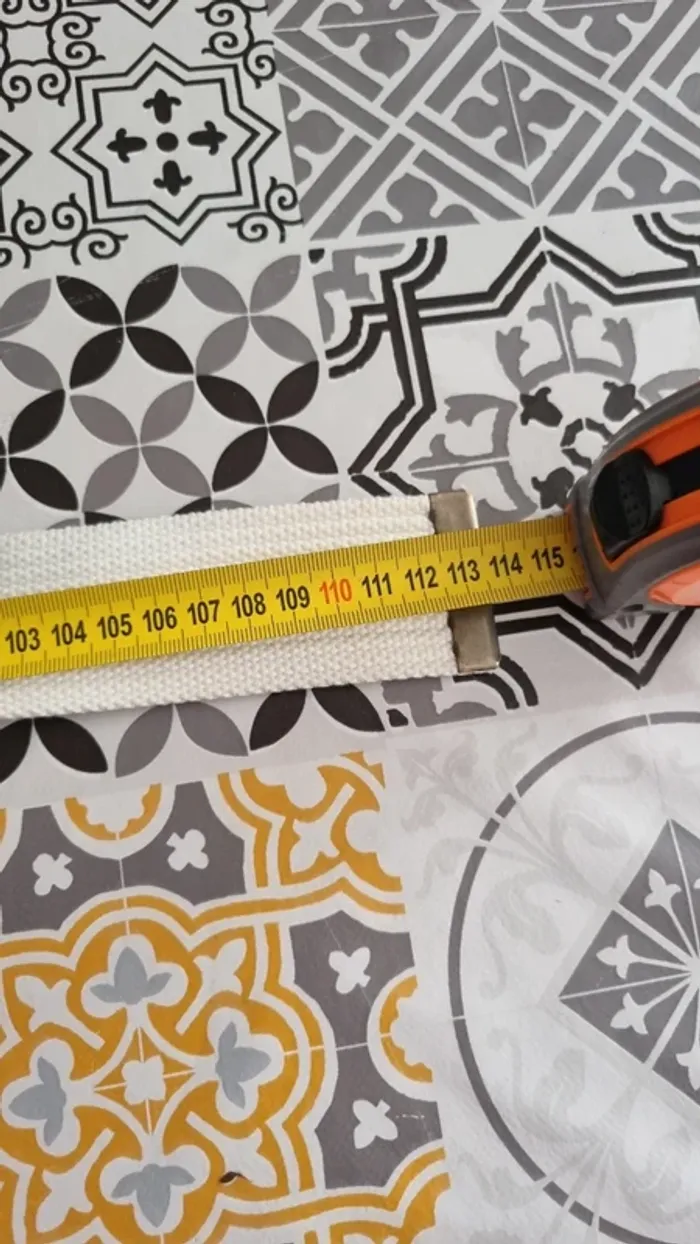 Ceinture blanche taille 110 - photo numéro 9