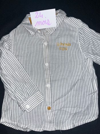 Chemise 24 mois