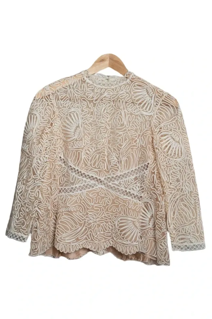 Ensemble unique upcyclé à partir d’une robe Margaux Tardits T.36 - photo numéro 3