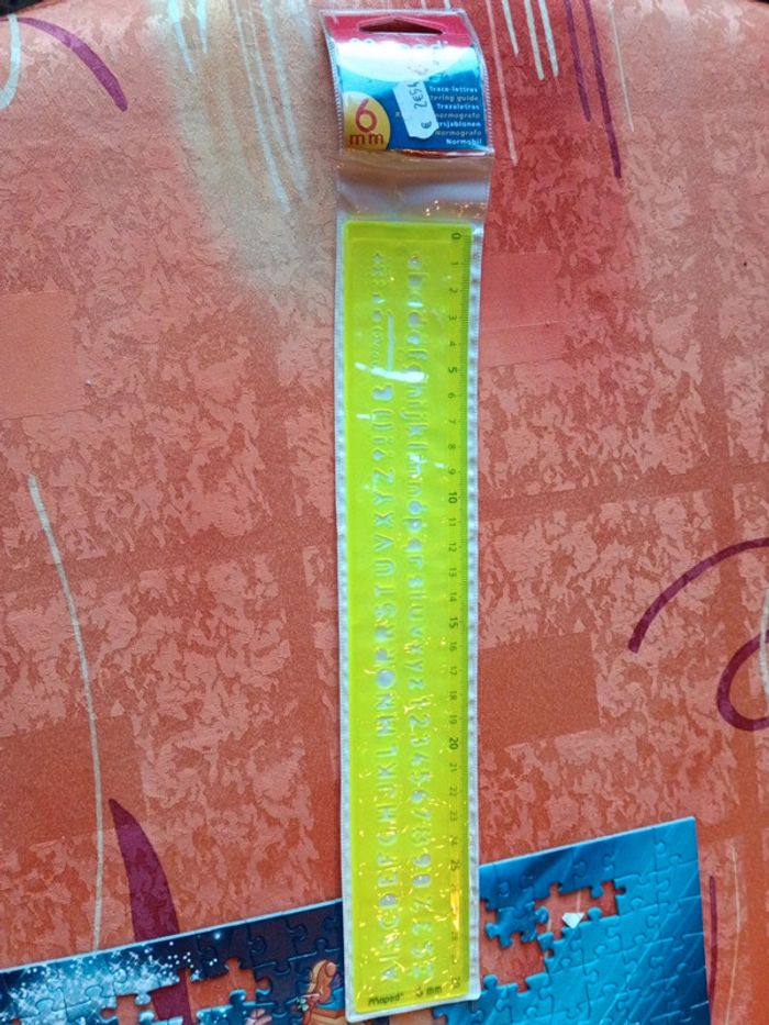 Trace lettres Maped 6mm