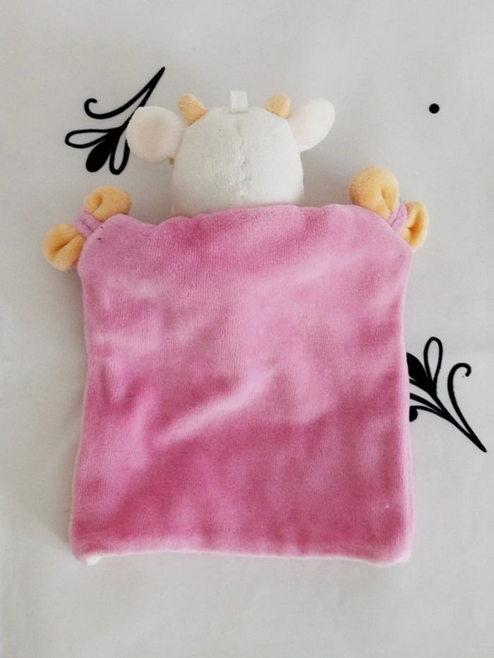 Doudou marionnette vache - photo numéro 2