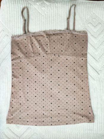 Top à bretelles réglables