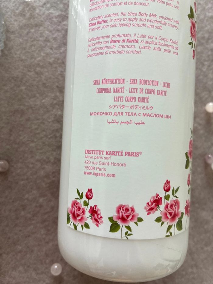 Lait corps karité rose mademoiselle de Institut Karité Paris - photo numéro 4