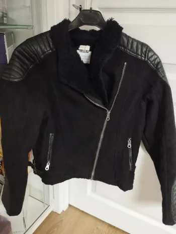 Blouson perfecto noir orchestra 12 ans