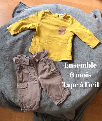 Ensemble 6 mois tape à l’œil