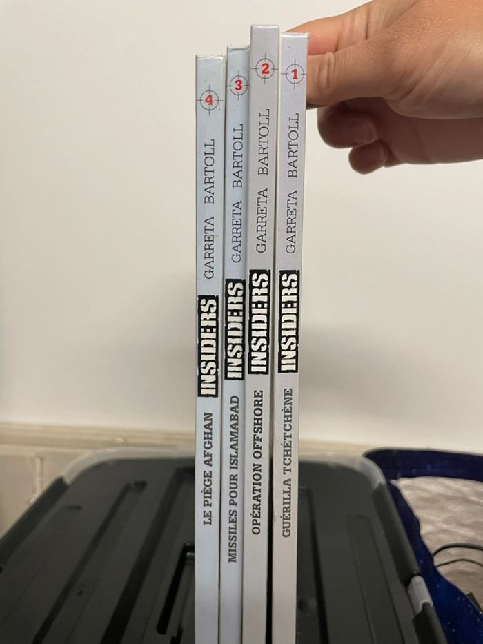 Bd 4 tomes insiders - photo numéro 4