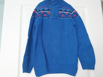 Pull chaud bleu