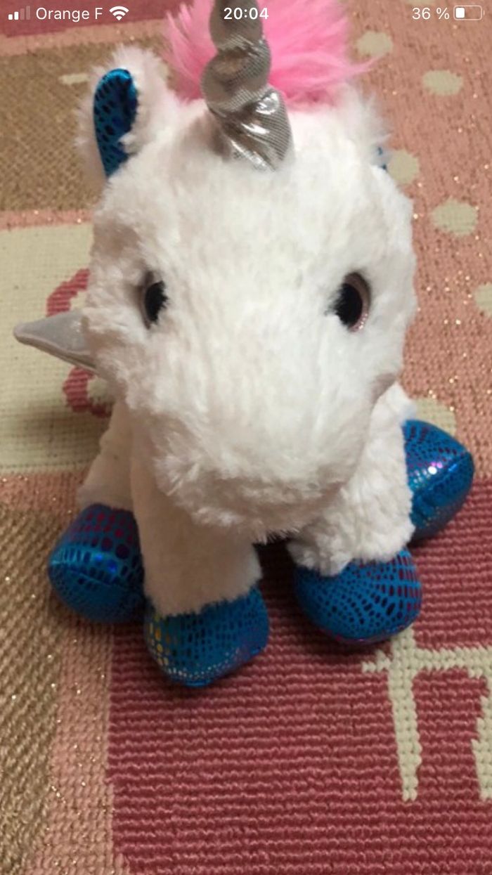Peluche licorne - photo numéro 5