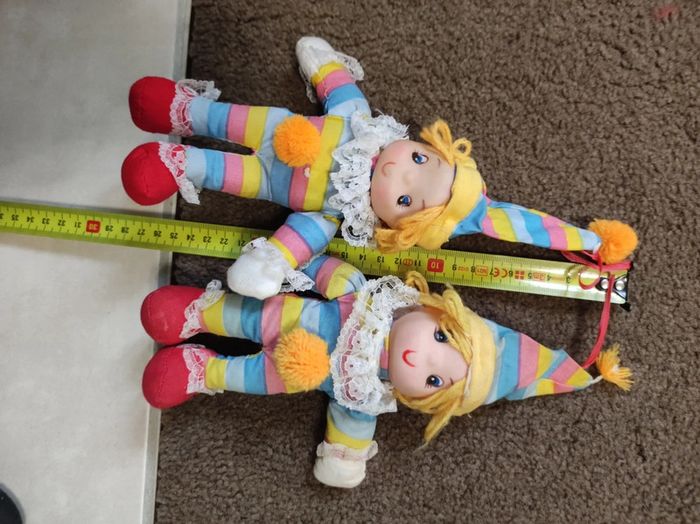 Poupee chiffon clown vintage - photo numéro 2