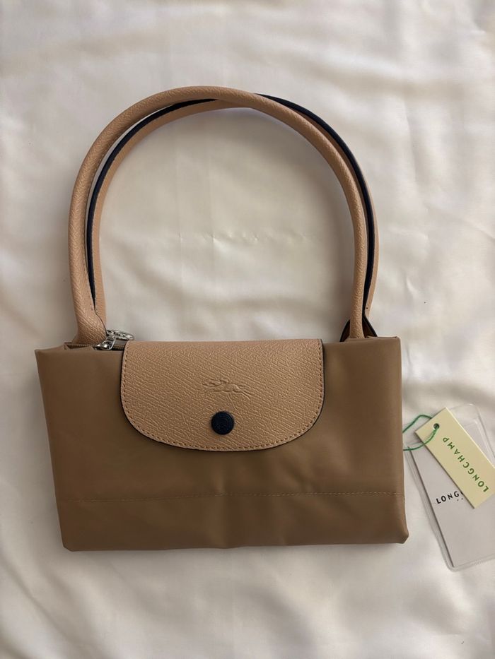 Sac Longchamp marron clair - photo numéro 4