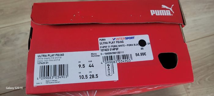chaussure de foot  Puma  neuve   taille 44  Ultra Play FG/AG - photo numéro 8