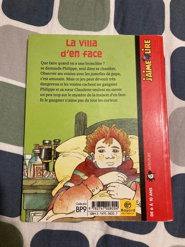 Livre La villa d’en face « j’aime lire » - photo numéro 2