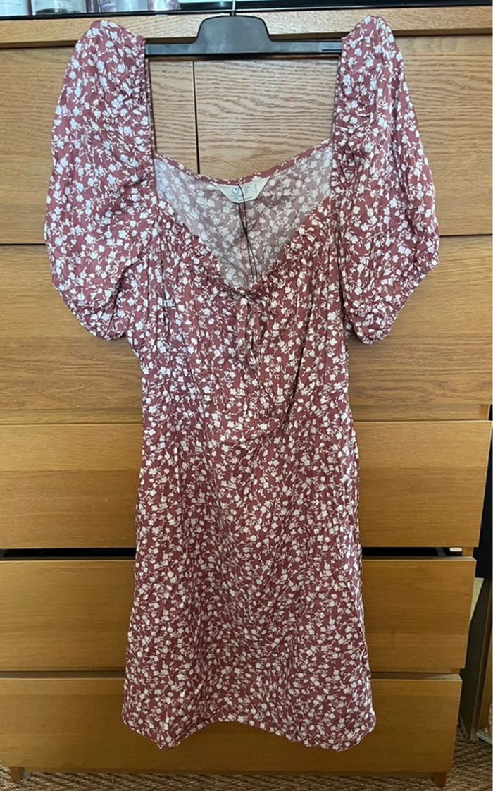 Robe fleurie manche bouffantes Primark - photo numéro 2