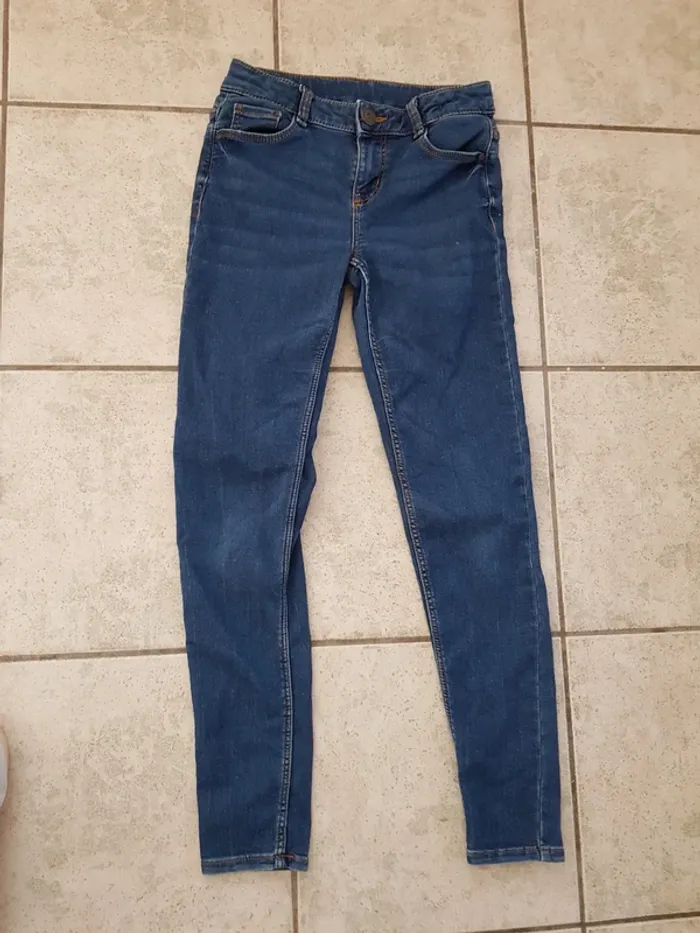 Jeans bleu, C&A, 158 cm