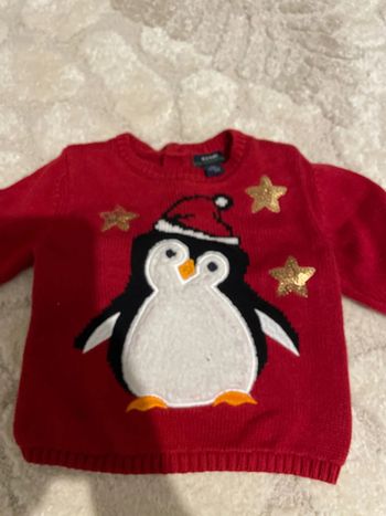 Pull Noël 3 mois