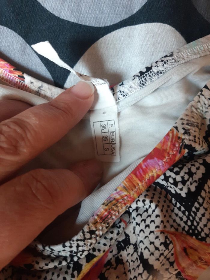 Maillot de bain 2 pièces femme 38 - photo numéro 5