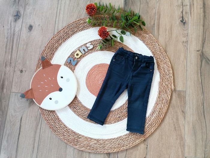Pantalon bébé bleu marine