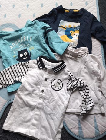 Lot t-shirts manches longues