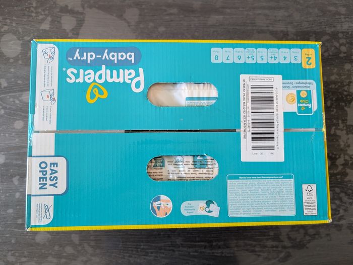 Méga pack Pampers Baby Dry - photo numéro 2