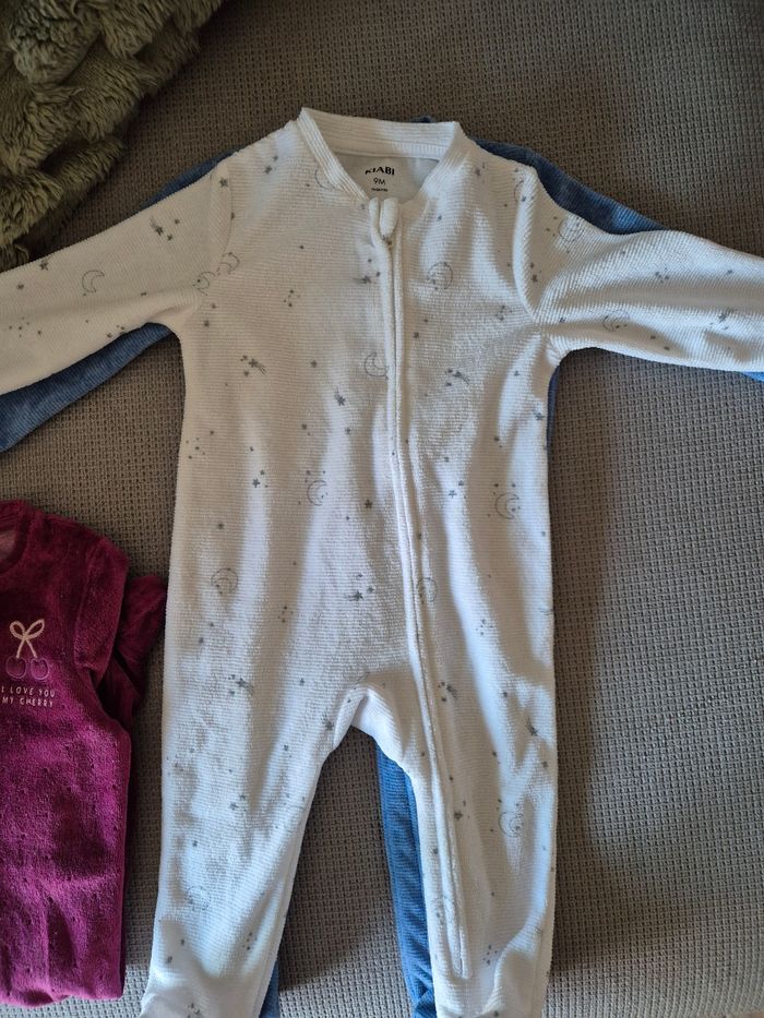 Pyjama Velours Blanc - NEUF