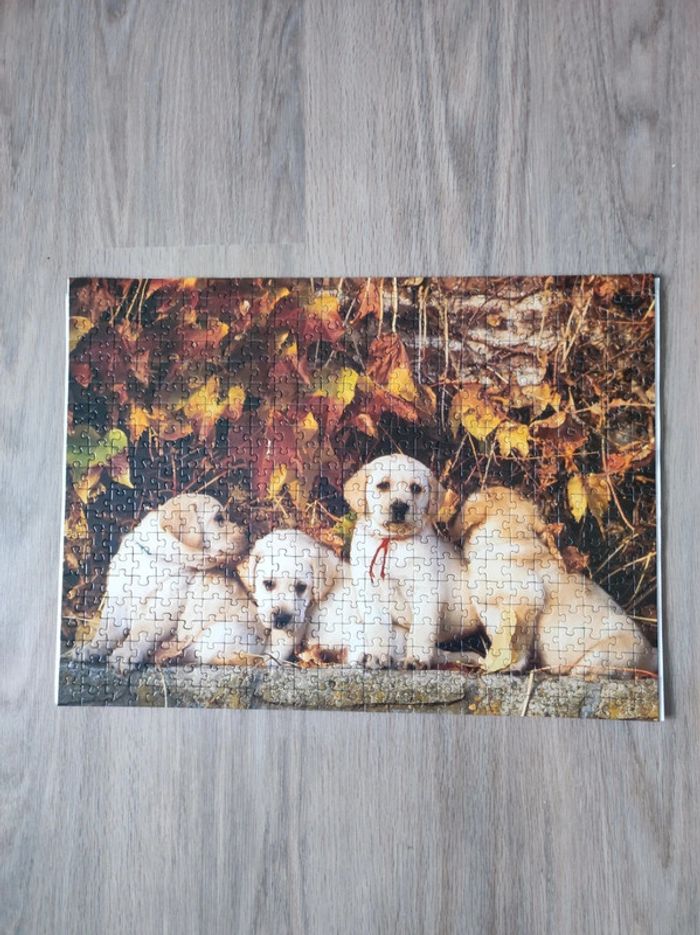 Puzzle Nathan Chien labrador feuille automne Vintage / Nathan - 500pcs - photo numéro 5