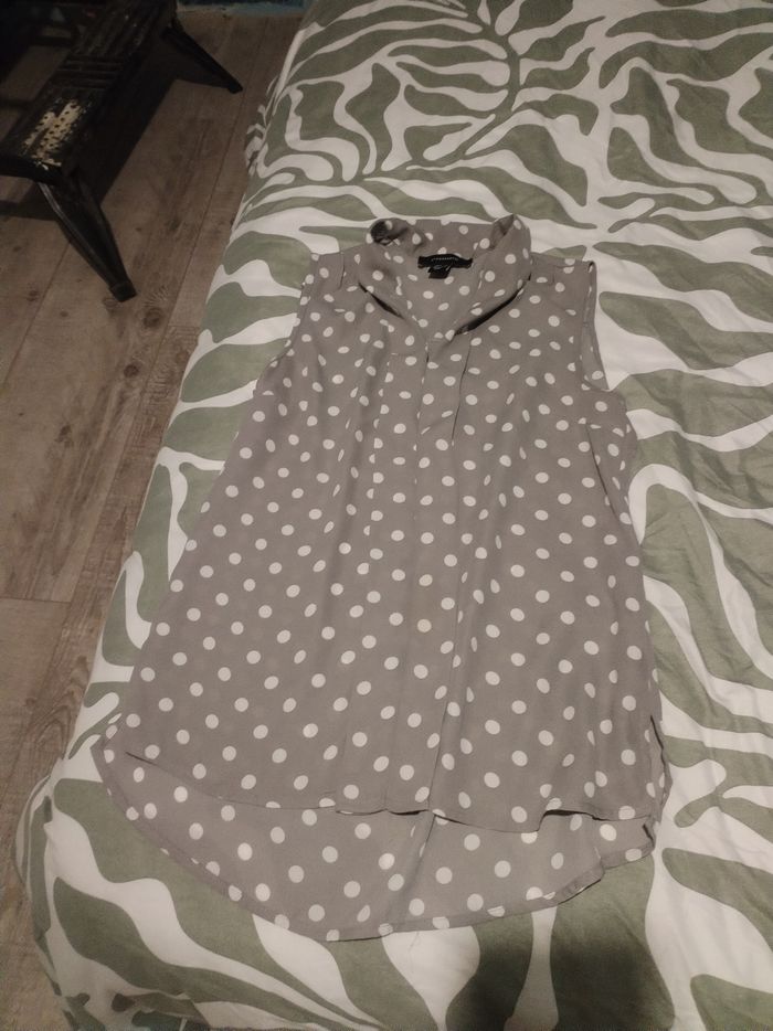 Blouse à pois
