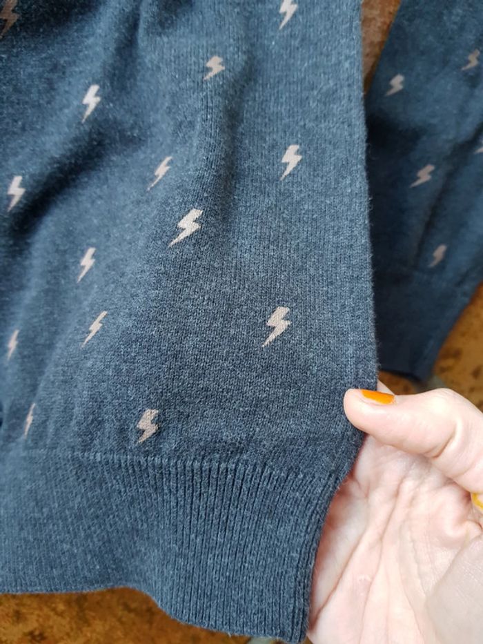 Pull chic hiver garçon tape à l'oeil 14ans neuf - photo numéro 2