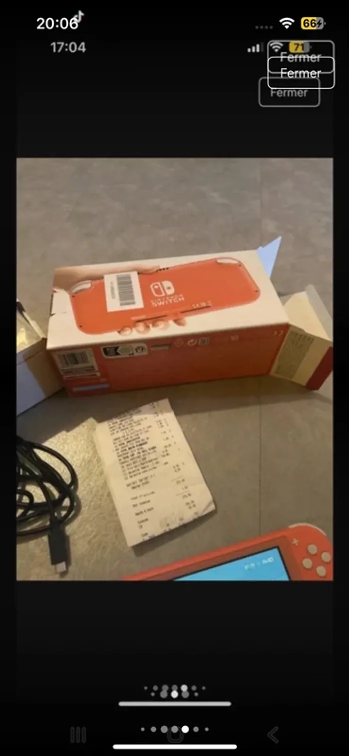 Switch lite rose encore sous garentie - photo numéro 5