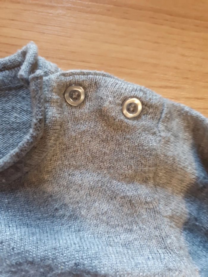 pull fin gris 6 ans pick ouik - photo numéro 4