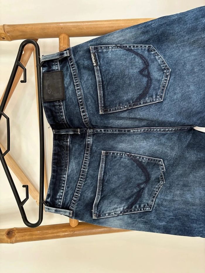 Jean bleu foncé superdry taille 41 - photo numéro 12