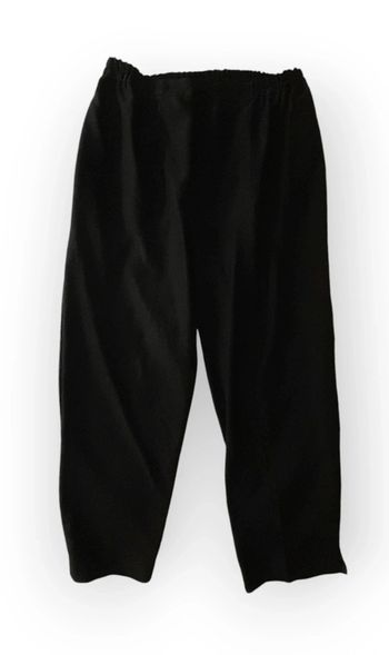 Pantalon Noir côtelé femme - Taille 50