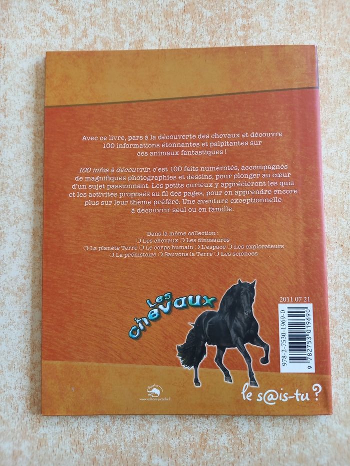 Livre 📖 Les chevaux - photo numéro 3