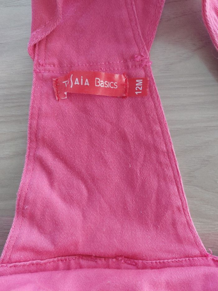 Salopette rose tissaia 1 an - photo numéro 2
