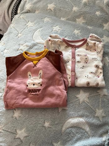 Lot de 2 pyjamas fille