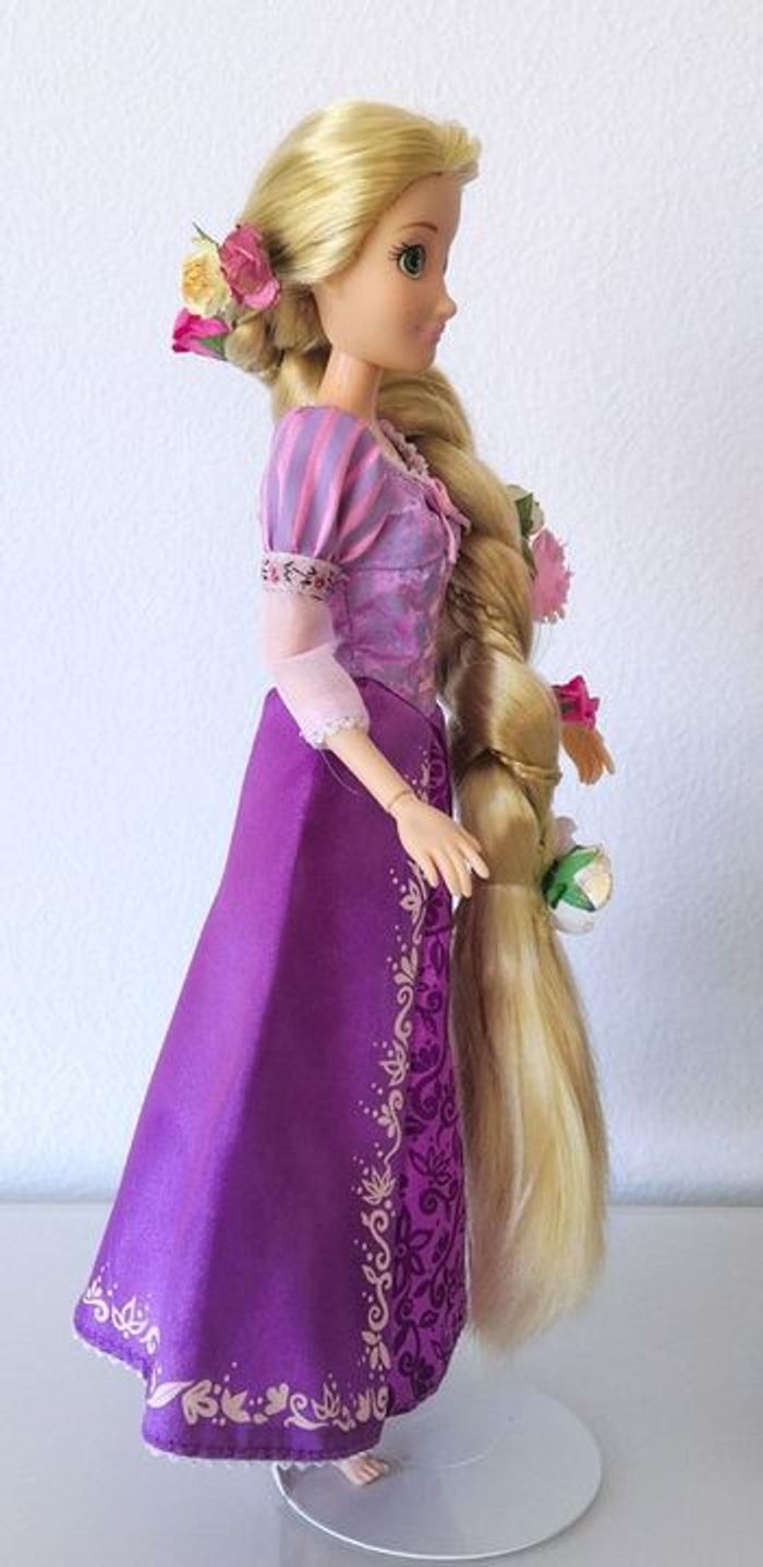 Ensemble de poupées Raiponce et Flynn Disney NEUVES - photo numéro 12