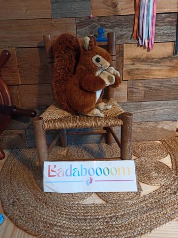 Peluche écureuil tbe