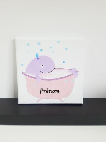 Cadre prénom , déco chambre bébé, cadeau naissance